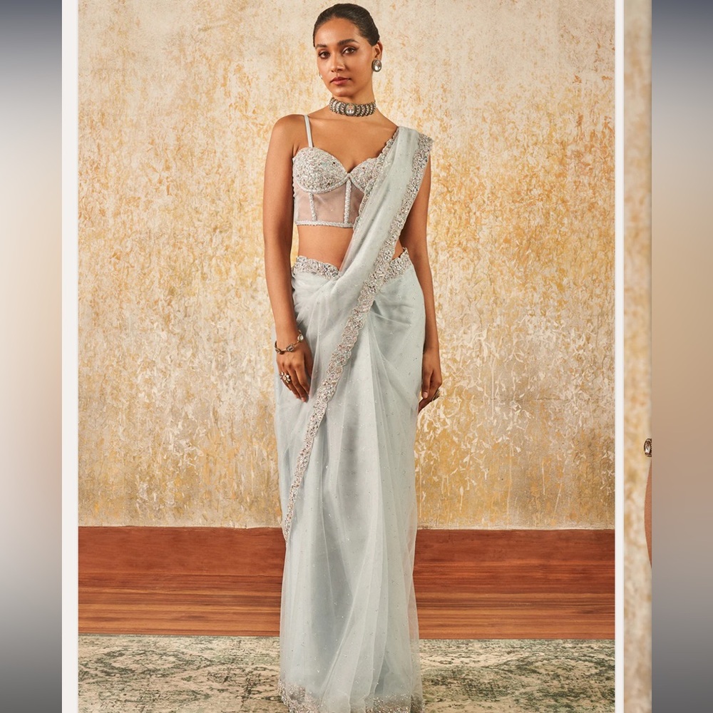 Light Blue Saree